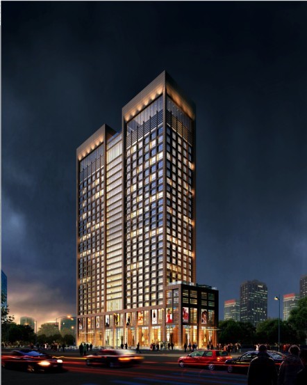 阜陽浙商大廈項(xiàng)目（2014年度安徽省代表工程，省級標(biāo)化工地））